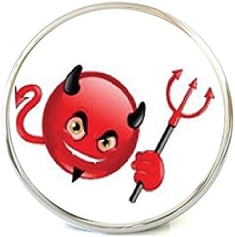 Cool Diablo Trailer Hitch Cover - 2" Hitch Receiver - 3/8 Inch Thick High Grade Aluminum - Size Measures 5" X 5"