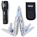 Explora Multitool Knife/Pliers + Pouch/Sheath & FREE Super Bright LED Torch/Flashlight, for Camping, Fishing, Hiking, Outdoor, Survival, Hunting, DIY, Handyman primary