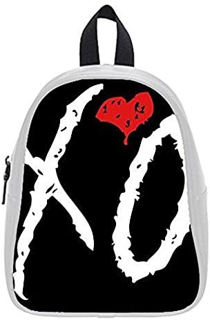 Emana custom the Weeknd Xo backpack school Student Shoulder bag School Bag for kids (large)