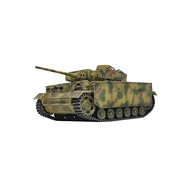XHH Panzermodell Militär 1/72 Plastictank Modell, WWII Deutschland Nr. 3 Panzer M-Typ Panzer fertiges Modell…