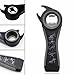 YJYdada Bottle Can Opener,Waiters Corkscrew Home Kitchen Multifunction 5 in 1 Bottles Jars Cans Manual Opener Tool Gadget