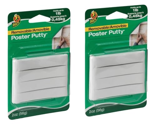 Duck Brand Reusable and Removable Poster Putty for