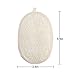 Madholly 4 Packs Exfoliating Loofah Sponge Pads, Natural Luffa Material Loofah Sponge for Men and Women, Perfect for Bath Shower and Spa