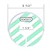 Blulu Clothing Rack Size Dividers Baby Closet Dividers Round Closet Organizer, 6 Pieces, 6 Colors