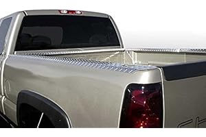 QMI BC2304DPSP-Bed Rail Caps Compatible with Dodge Ram Short Bed Pickup with Stake Pocket Holes Diamond Treadbright Polished Aluminum Set of 2