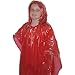 Emergency Zone Children's Red Emergency Poncho, Weather Protection, Rain Gear, (5 Pack)