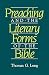 Preaching and the Literary Forms of the Bible by Thomas G. Long