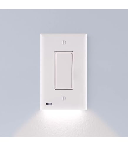 SwitchLight（ライト） 3 Pack - SnapPower SwitchLight - LED Night Light - For Single-Pole