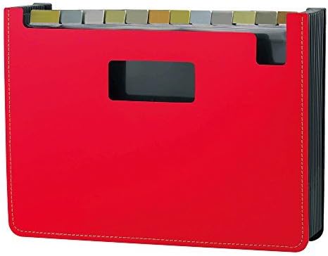 Budgerigar document stand foaming beautiful woman A4 landscape 13P Red FB-2312-20 (japan import) by Budgerigars