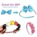 ZTWEDEN 40 Pcs Girls Satin Headbands for Girls DIY Craft Fashion Baby Teen Kid Toddler Accessories Wide 0.4 inches and 20 Colors