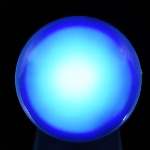 Light Up Blue Glowing LED Ring (Set of 12)