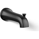 Kohler K-28563 Tempered 6-3/8" Integrated Diverter Tub Spout - Matte Black