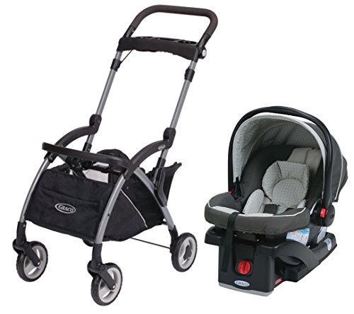 Graco SnugRide 30 LX Click Connect Car Seat with Car Seat Carrier,
Glacier Graco SnugRide 30 LX Click Connect Car Seat with Car Seat Carrier,
Glacier