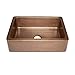 Sinkology SK302-30AC Courbet Farmhouse Apron Front Handmade Single Bowl Kitchen Sink, 30