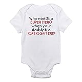CafePress Infant Bodysuit - FIREFIGHTER Infant Bodysuit