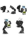 Alcatel One Touch Fierce XL Case, Heavy Duty Universal Car Mount Mobile Phone Holder Touch Windshield Dashboard Car Mount Holder
