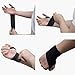 Wrist Brace Support Neoprene Wraps - 2 Pack for Women and Men Adjustable for Right and Left Hand with Thumb Stabilizer for Yoga, Carpal Tunnel, Tendonitis, Gymnastics, Bowling, Weightlifting, Typing