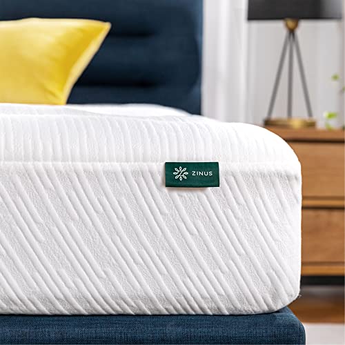 ZINUS 10 Inch Cloud Memory Foam Mattress / Pressure Relieving / Bedin