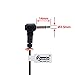 Zeadio ZP-AR008 RECEIVER/LISTEN ONLY Standard Acoustic Earpiece with 3.5mm Connector for Cell Phone, Two-Way Radios, Transceivers and Radio Speaker Mics Jacks