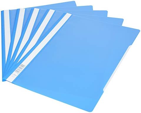 50-Piece Durable Project File, A4 Size, Blue Colour - DUPG2573-06