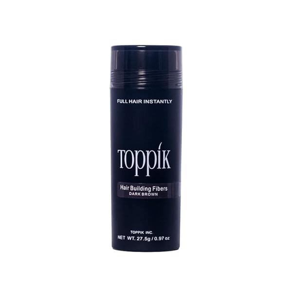 TOPPIK HAIR BUILDING FIBERS, MEDIUM BROWN, .36 OZ