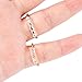 Ring Size Adjuster, Invisible Size Adjuster for Loose Rings, 4 Sizes Rings Adjuster (12 Pack)
