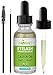 Organic Castor Oil Eyelash Serum By Sky Organics Cold-Pressed, 100% Pure Castor Oil - Dry Skin, Hair Growth, Eyelashes & Eyebrows growth- Caster Oil Lash Enhancer with Mascara Brushes 1 oz (Pack of 1) primary