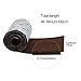 Shintop Felt Tape DIY Adhesive Heavy Duty Felt Strip Roll Cut into Any Shape to Protect Your Hardwood And Laminate Flooring (Brown)