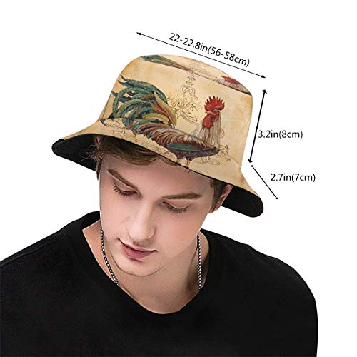 Mandala-Hippie-Anglerhüte, faltbar, tragbar, wasserdicht, verstaubar, Eimerhut, atmungsaktiv, UV- und Sonnenschutz… – Bild 4