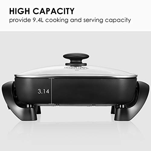 5 Kealive+Electric+Nonstick+Adjustable+Temperature