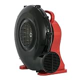 XPOWER BR-35 1/2 HP Indoor Outdoor Inflatable Blower Fan for Decoration, Bounce House, Water Slide, Jumper, Game and Display Structures