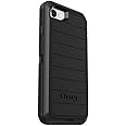 OtterBox Defender Series Rugged Case for iPhone SE (2020), iPhone 8, iPhone 7 (NOT Plus) Case Only - Non-Retail Packaging - Black (with Microbial Defense)