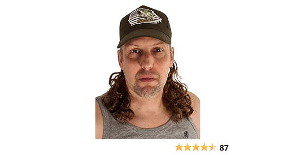 Big Bass USA Blonde Mullet Hat 