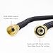 OROROW 100ft Expanding Garden Hose with Triple Latex Core Brass interface Solid Brass Connector, 8 Functions Sprayer Hose Nozzle, Lightweight & Durable, No Twist&Kink - for all Watering Needs (black)
