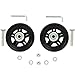 ORO 1 Pair Luggage Wheels Replacement 45/50/54/60/64/68/70/72/75/80/84/87/90mm Case Wheels with 8mm(0.31