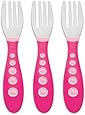 Gerber Graduates Kiddy Cutlery Forks in Assorted Colors, 3-count