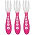 Gerber Graduates Kiddy Cutlery Forks in Assorted Colors, 3-count