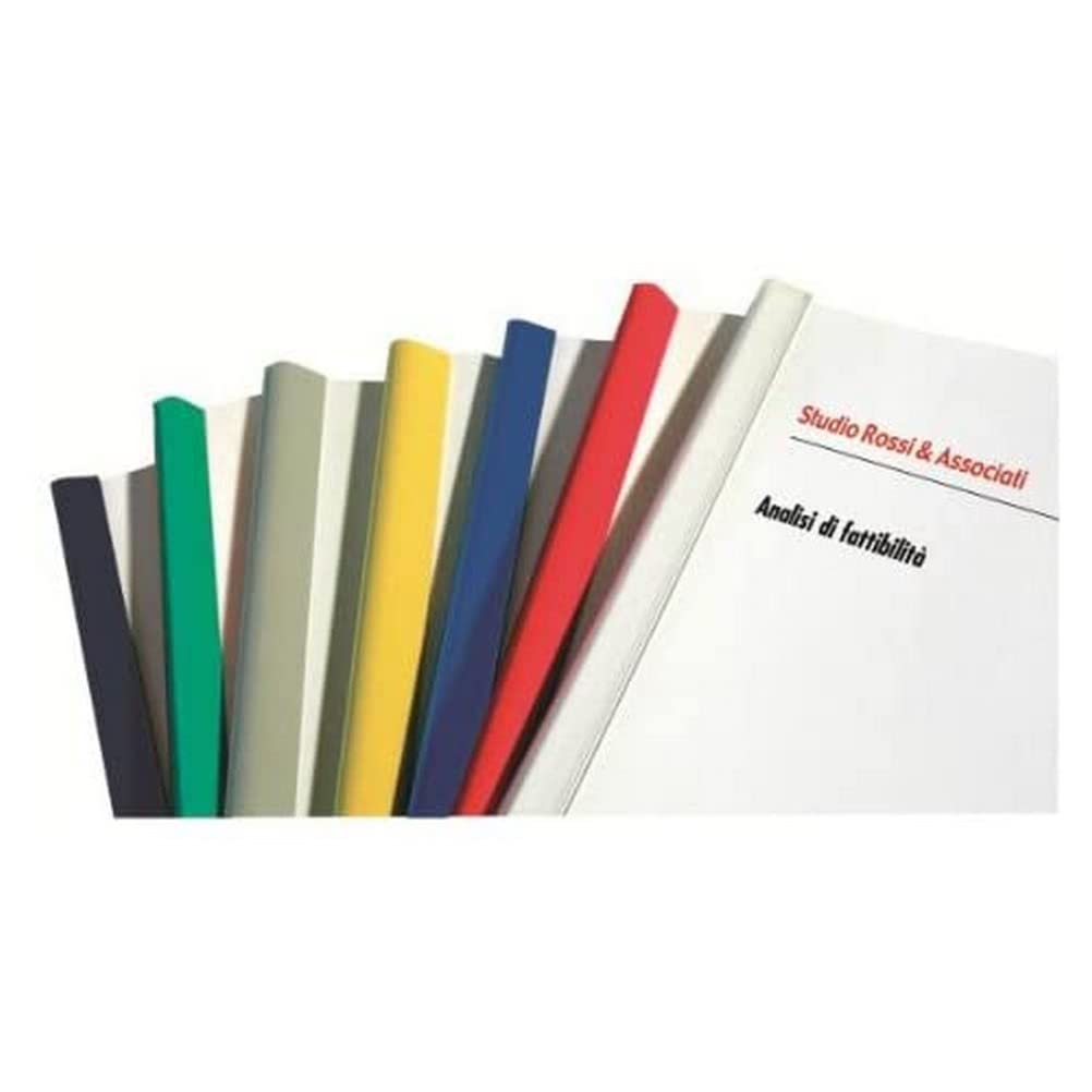 Fellowes dorsini Rilegafogli, Diameter 6 mm, 50 Pieces blue