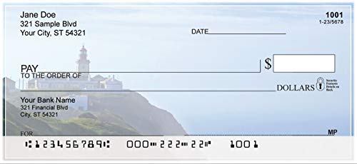 Lighthouses Scenic Views Top Tear Personal Checks
