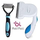 Pet Grooming Tool|Pet Shedding Tool and Pet Dematting Comb Rake Tools Suit,applies to Small ,Medium & Large Dogs+Cats,Pet deshedding brush Remove shedding and tangled hair up to 95%,Lifetime Warranty!