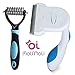 Pet Grooming Tool|Pet Shedding Tool and Pet Dematting Comb Rake Tools Suit,applies to Small ,Medium & Large Dogs+Cats,Pet deshedding brush Remove shedding and tangled hair up to 95%,Lifetime Warranty!