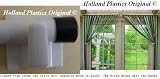 Holland Plastics Heavy Duty Bug Blind Coffee & Cream 80cm Wide 2m Drop view 2