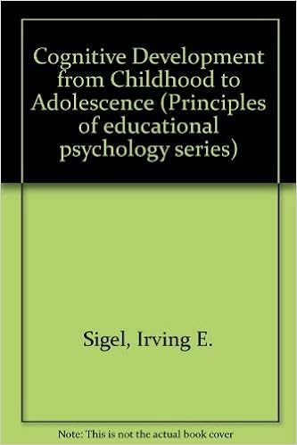 principles of cognitive development