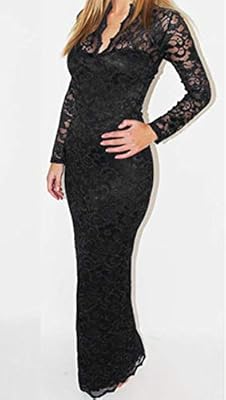 full lace dress long sleeves