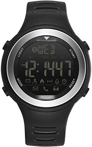 LLSYY Men'S Smart Watch WR50 Meters Swimming Waterproof Sports Step By Step Call Reminder Electronic Watch Creative Fashion Sports Watch