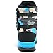GUBARUN Boys Snow Boots Winter Waterproof Slip Resistant Cold Weather Shoes (Big Kid)-5.5M,Black/Blue