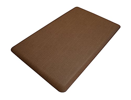 NewLife by GelPro Designer Comfort Mat, 18 by 30-Inch, Grasscloth Java