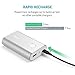 [One of The Most Powerful 10000mAh Power Banks] Anker PowerCore+ 10050 Premium Aluminum Portable Battery Charger with Qualcomm Quick Charge 2.0 Technology (Silver)
