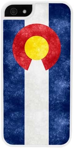 iPhone 6s Case, CellPowerCasesTM Colorado State Flag [Flex2 Series] - iPhone 6s (4.7) White Case [iPhone 6s (4.7) V2 White]