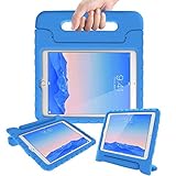 AVAWO Apple iPad Air 2 Kids Case - Light Weight Shock Proof Handle Stand Kids for iPad Air 2 (2014 Released) - Blue